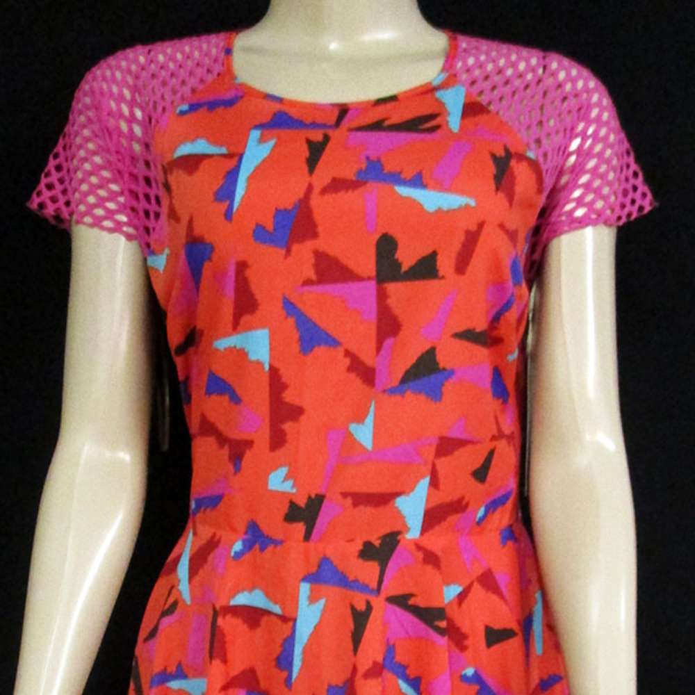 Fashion Star Dress Casual Aztc Prin 10